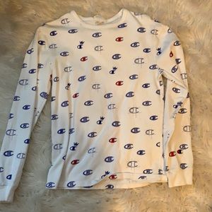 champion long sleeve small shirt